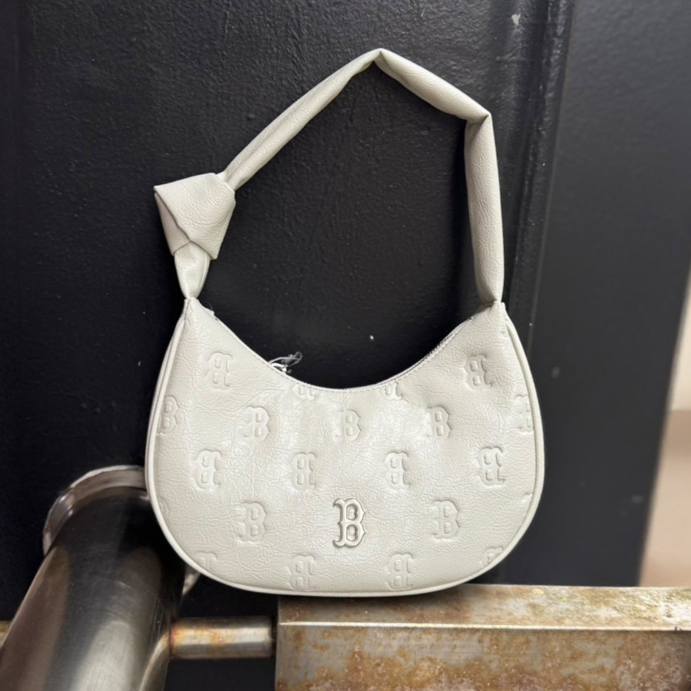 MLB 腋下包 肩背包 Monogram系列 波士頓紅襪隊 (3ABQMV15N-43WHS)