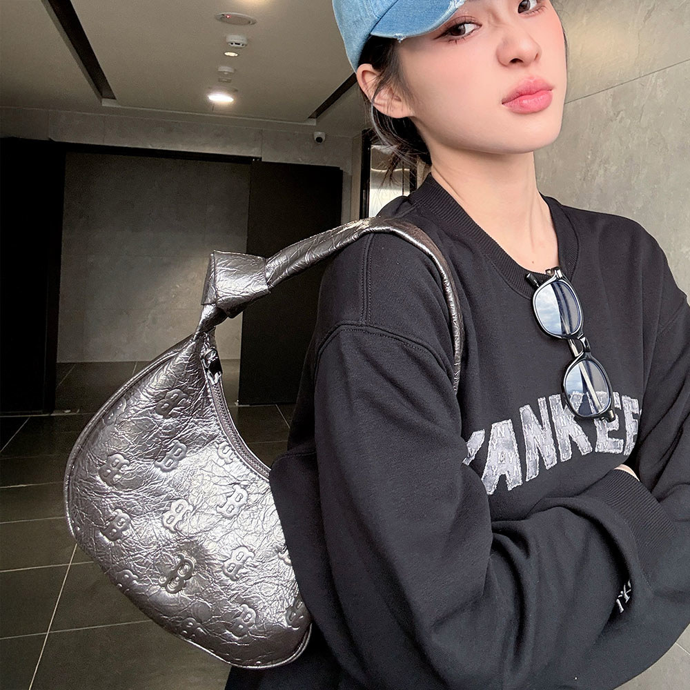 MLB Korea MLB 腋下包 肩背包 Monogram系列 波士頓紅襪隊 (3ABQMV25N-43GRS