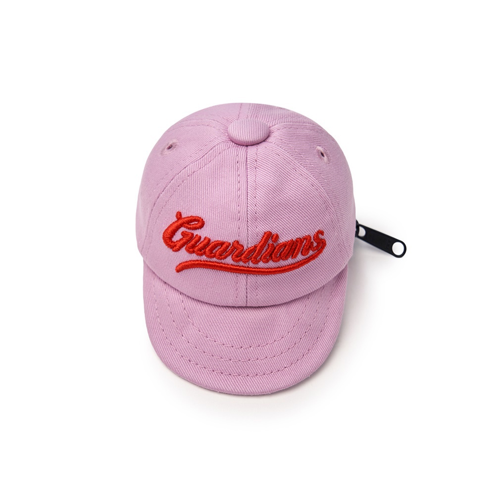 MLB 棒球帽造型耳機包 鑰匙圈 克里夫蘭守護者隊 (3APOV015N-45PPL)