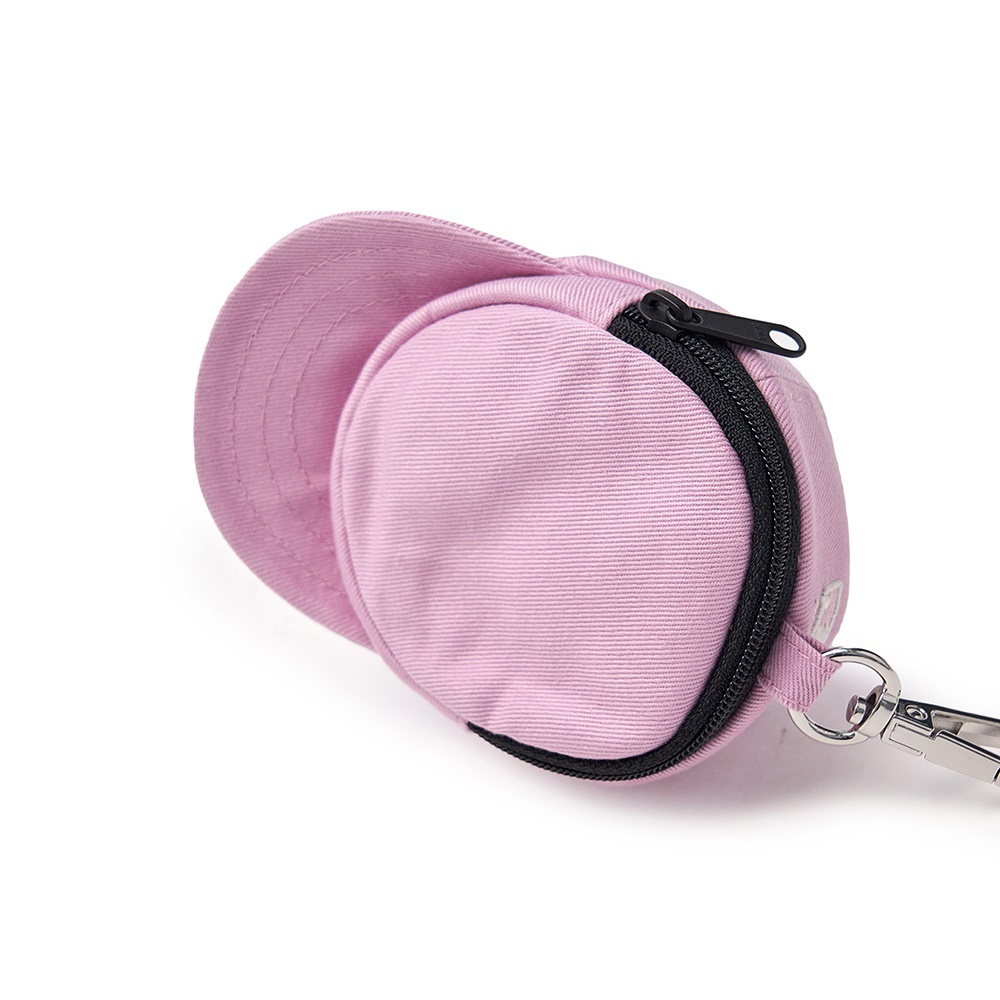 MLB 棒球帽造型耳機包 鑰匙圈 克里夫蘭守護者隊 (3APOV015N-45PPL)