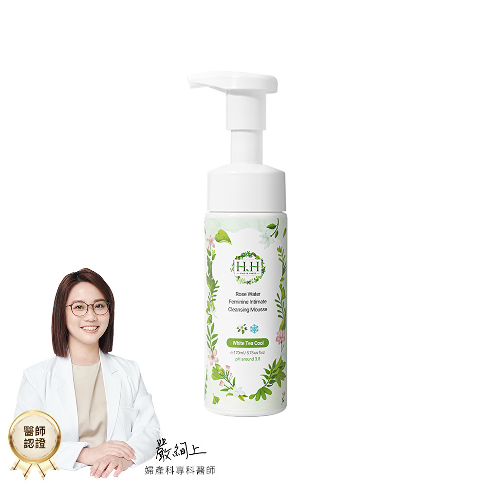 HH私密玫瑰純露潔淨慕斯(170ml)