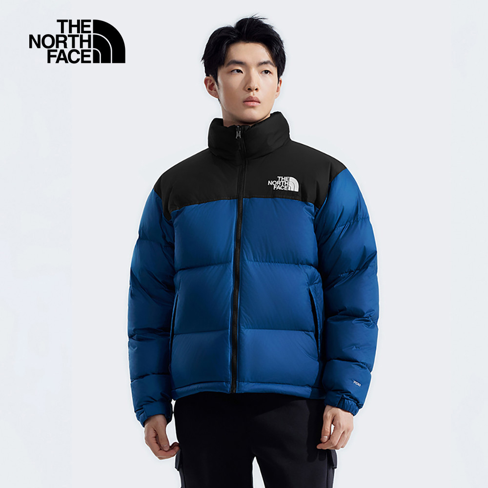 【經典1996】男款藍色DWR防潑水羽絨外套｜3C8DF1T