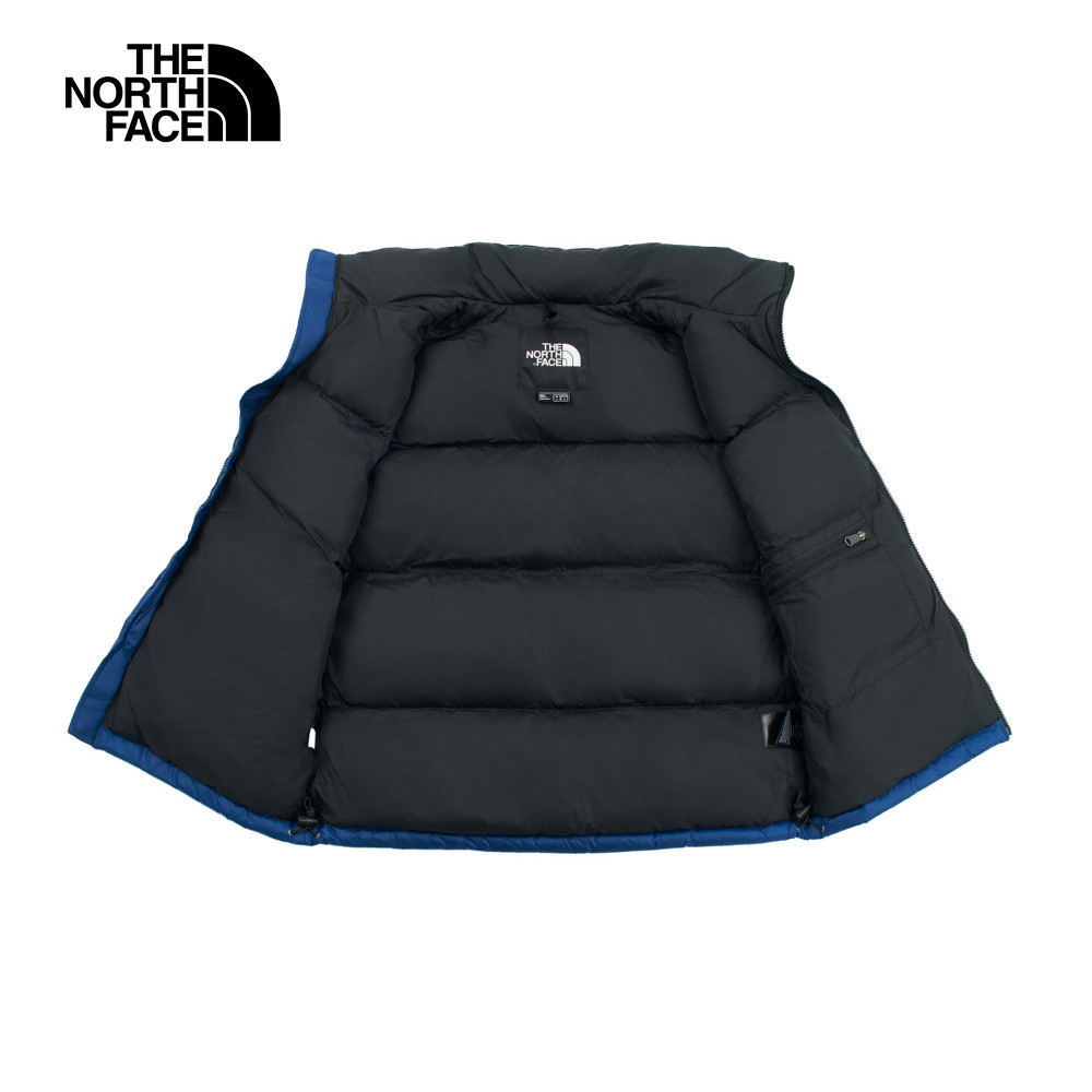 【經典1996】男款藍色DWR防潑水羽絨背心｜3JQQF1T