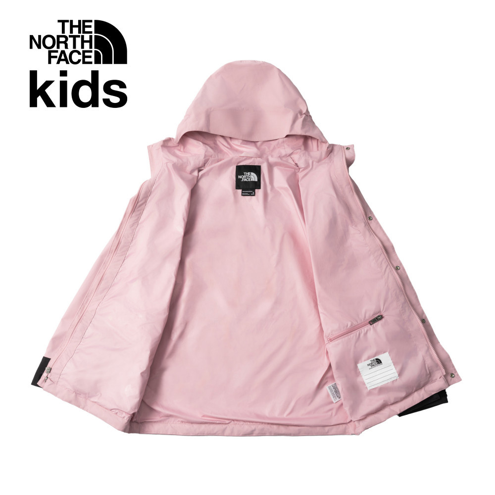 【經典1986】兒童粉紅色DryVent防水透氣連帽衝鋒衣｜8C7M0UI