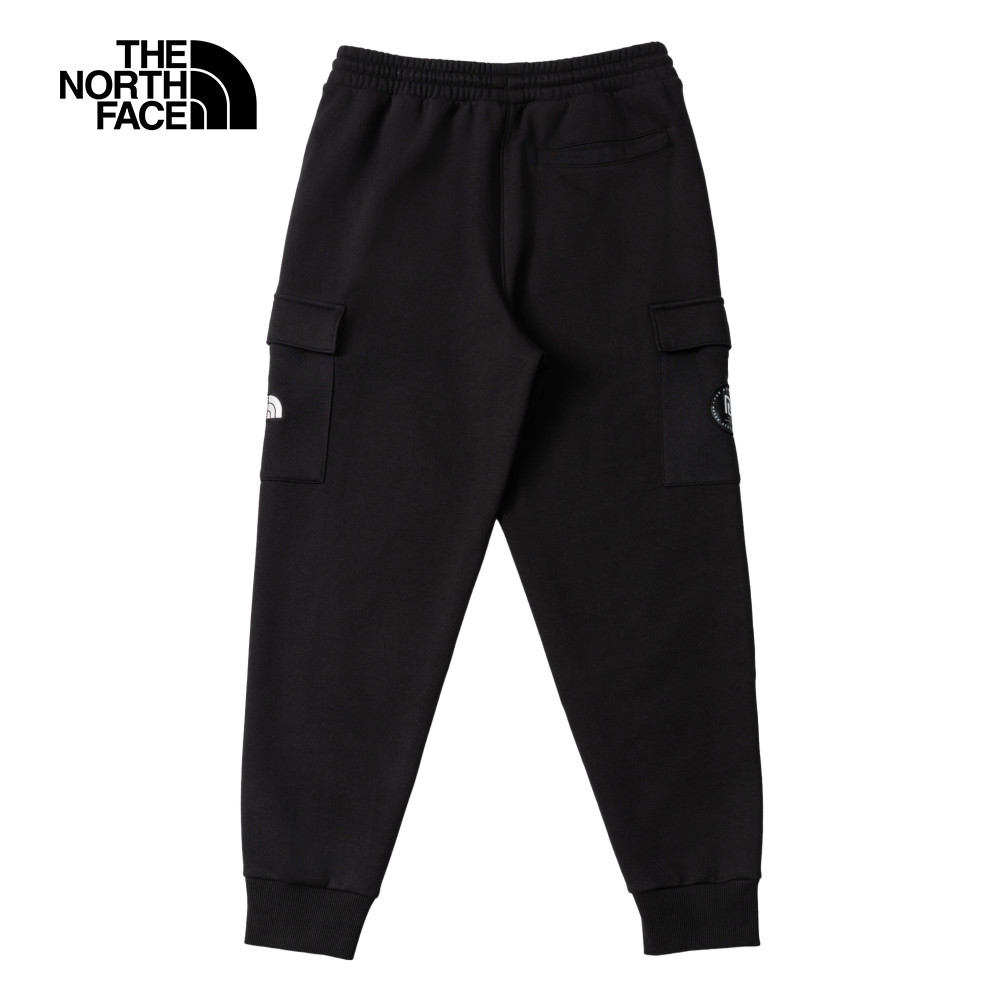 【新年款】The North Face北面男款黑色保暖舒適多口袋運動休閒長褲｜8CFXJK3