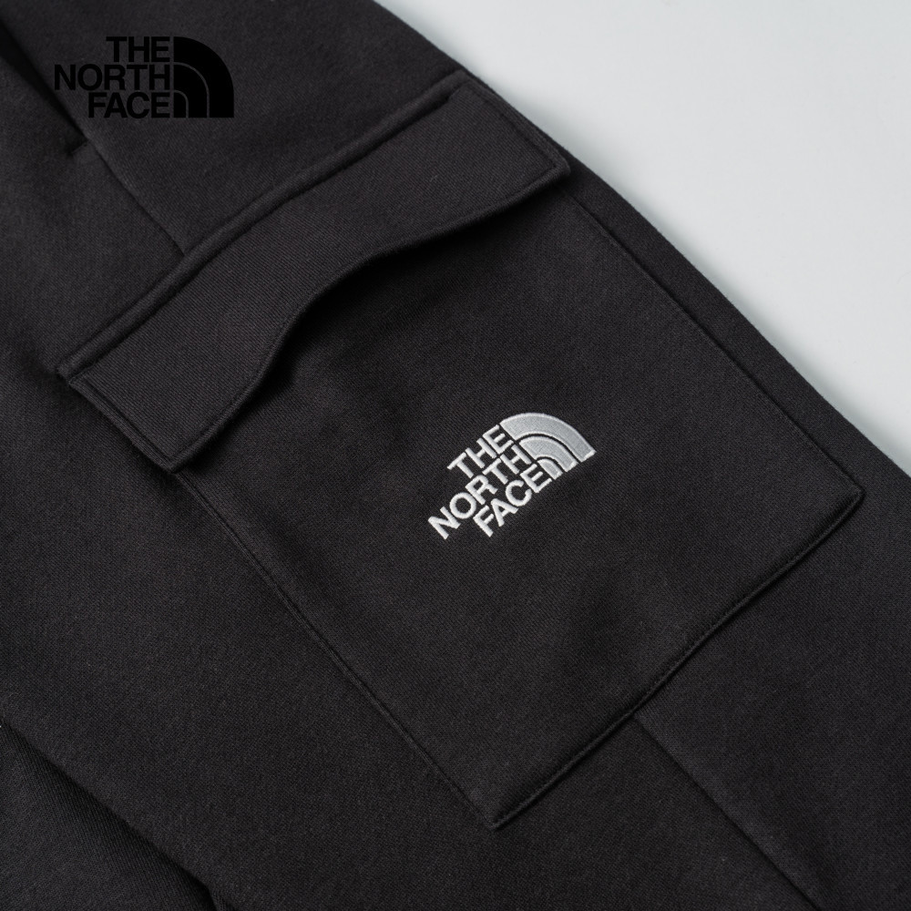 【新年款】The North Face北面男款黑色保暖舒適多口袋運動休閒長褲｜8CFXJK3