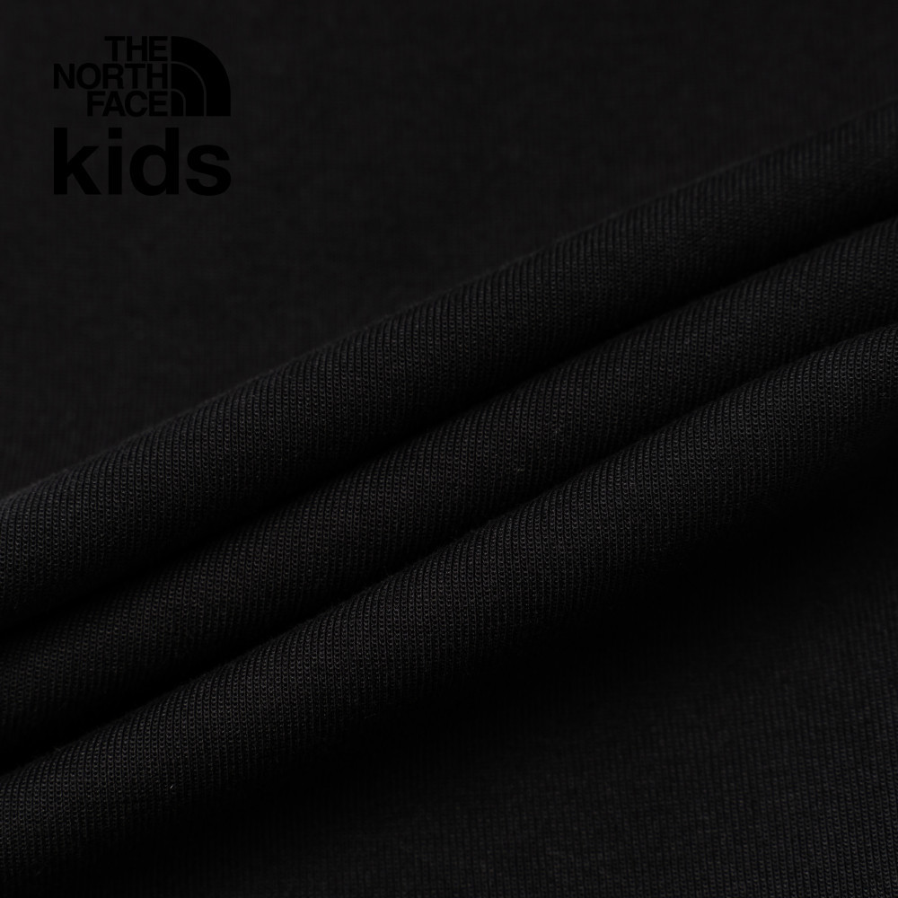 【新年款】The North Face北面兒童黑色保暖舒適多口袋運動休閒長褲｜8CG0JK3