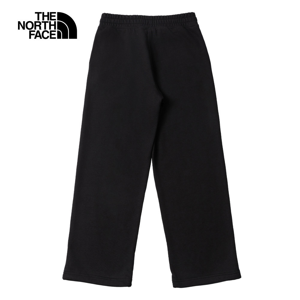 The North Face北面女款黑色彈力褲腰可調節褲腳運動休閒長褲｜8DC5JK3