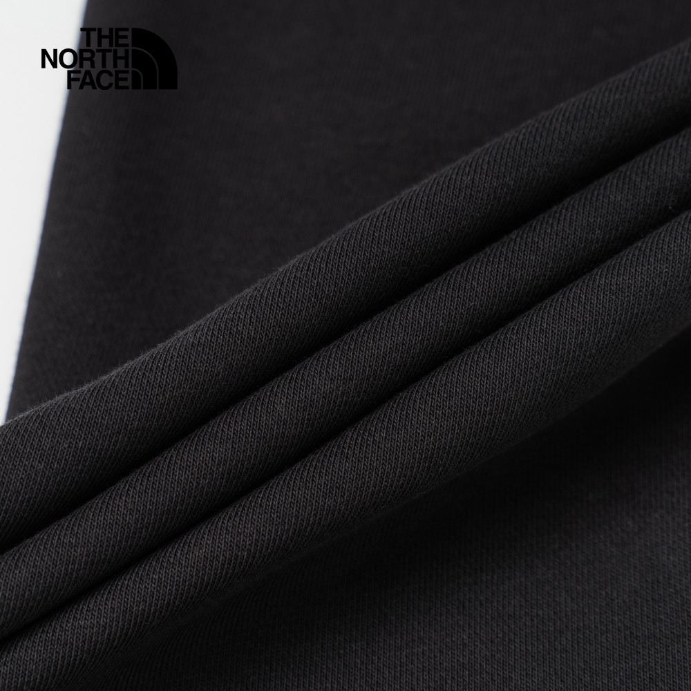 The North Face北面女款黑色彈力褲腰可調節褲腳運動休閒長褲｜8DC5JK3