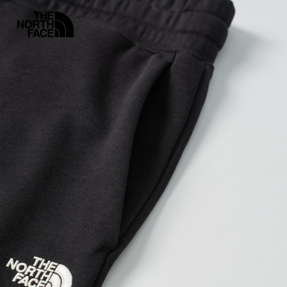 The North Face北面女款黑色彈力褲腰可調節褲腳運動休閒長褲｜8DC5JK3