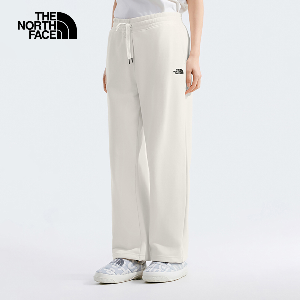 【10/27 12點限時搶購】The North Face北面女款米白色彈力褲腰可調節褲腳運動休閒長褲｜8DC5QLI