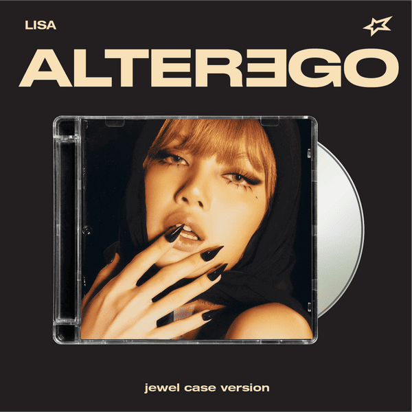 LALISA CD 特別版 2色セット LISA (BLACKPINK) 初のフルアルバム『Alter Ego』2025年2月28日