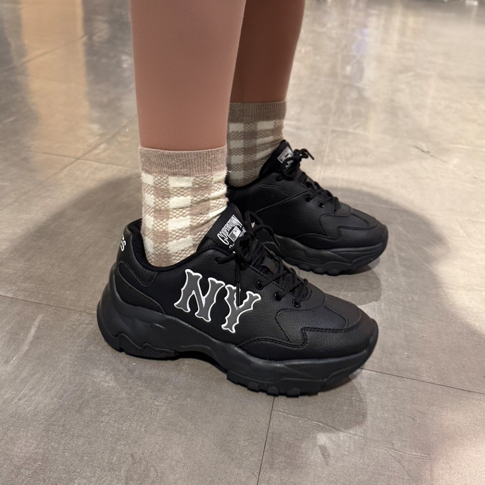 MLB Korea MLB 厚底老爹鞋 增高鞋 Big Ball Chunky系列 紐約洋基隊 (3ASHC0