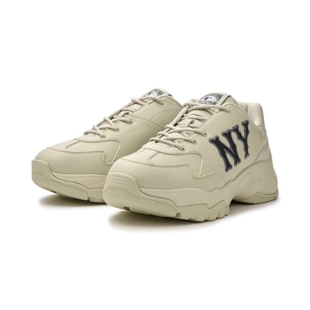 MLB 厚底老爹鞋 增高鞋 Big Ball Chunky系列 紐約洋基隊 (3ASHC015N-50IVS)