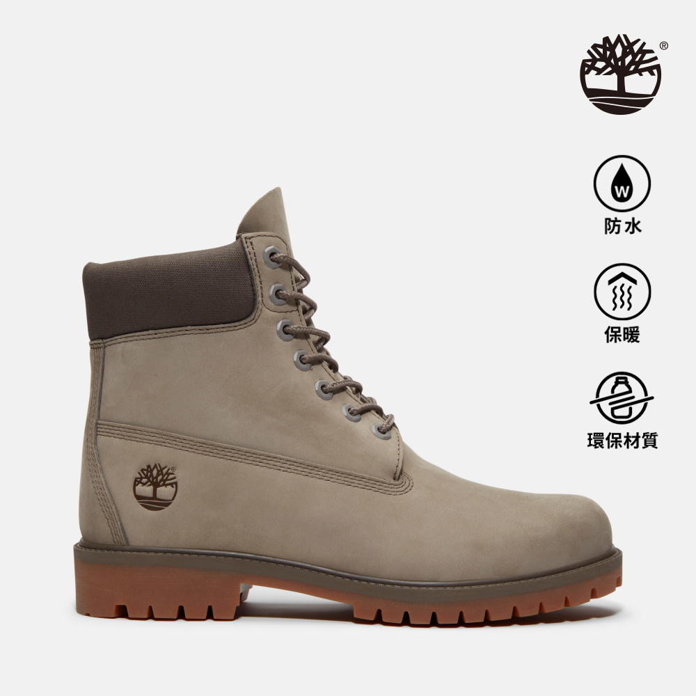 Timberland 男款米色Timberland® Premium防水6吋靴