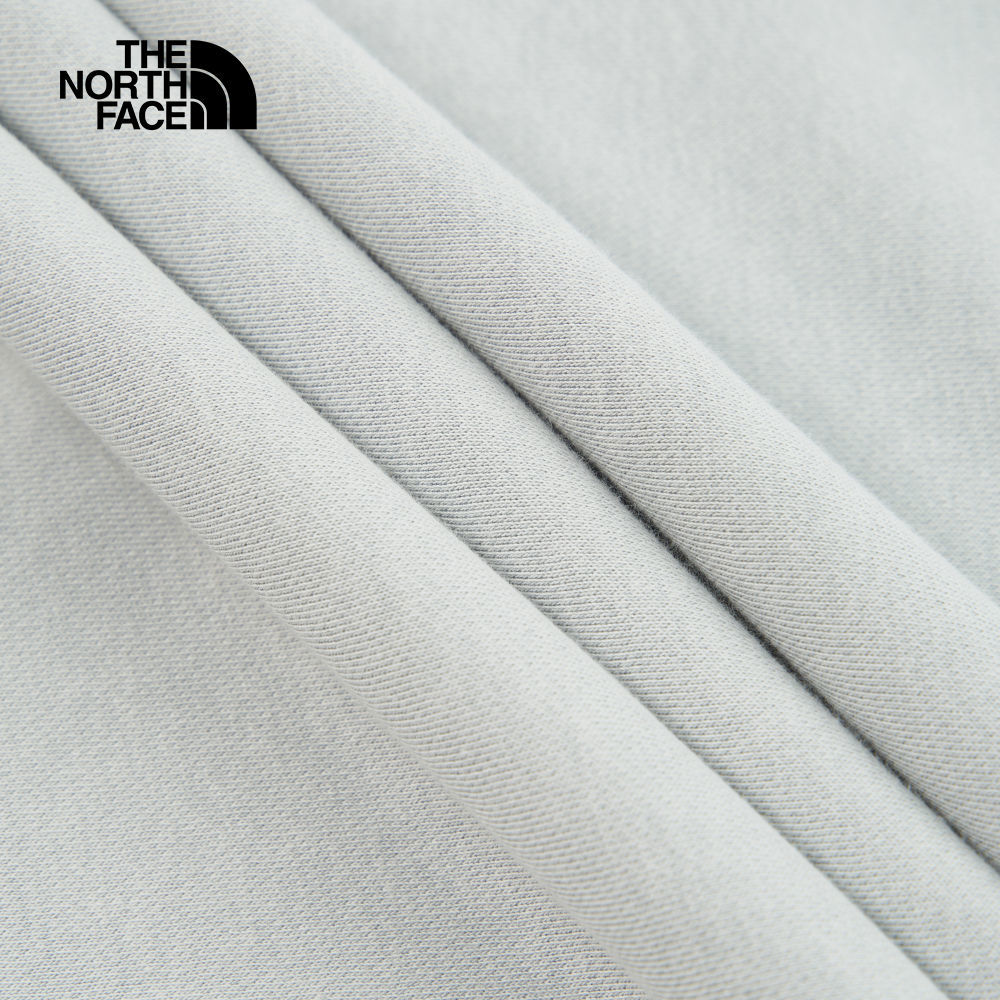 【新年款】The North Face北面男女款灰色趣味蛇年印花長袖帽T｜8CFVA0M