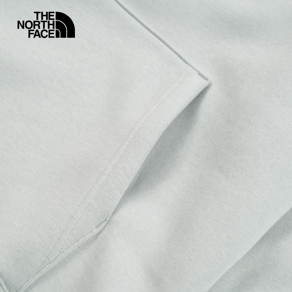 【新年款】The North Face北面男女款灰色趣味蛇年印花長袖帽T｜8CFVA0M