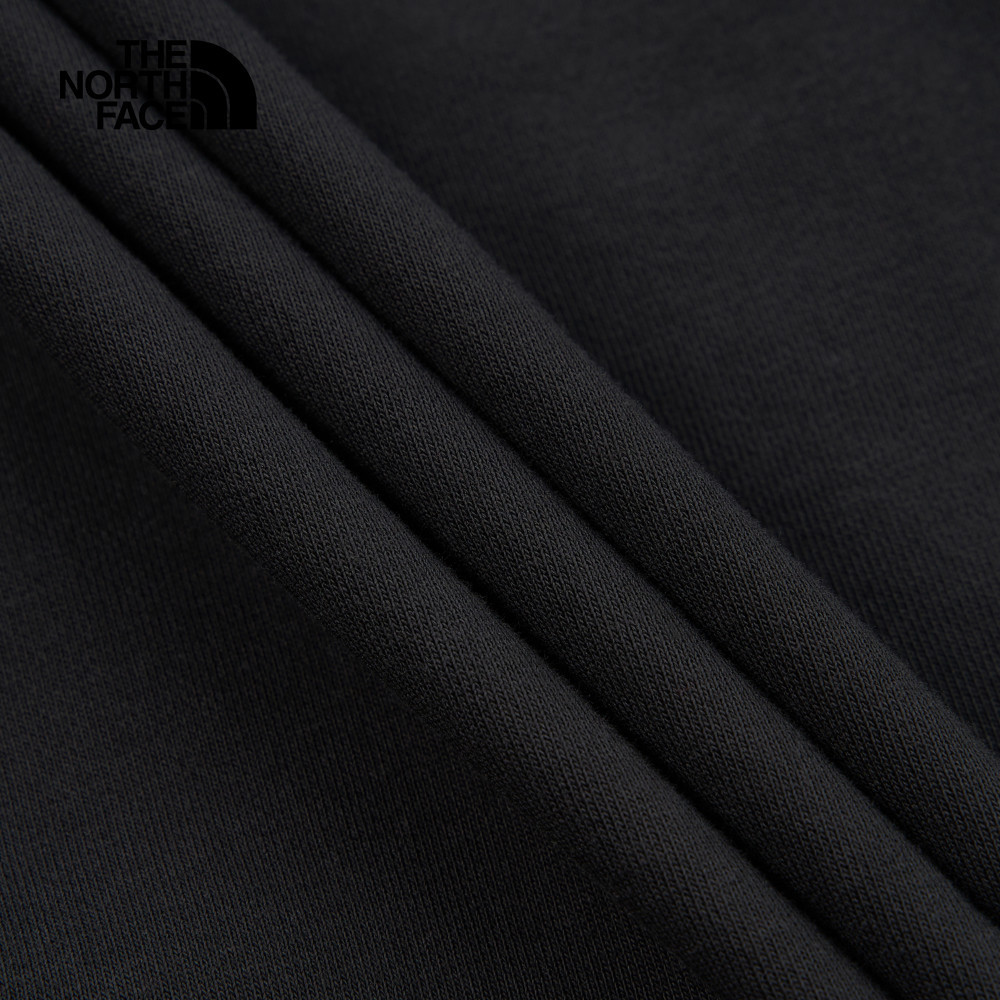 【新年款】The North Face北面男女款黑色舒適經典品牌印花長袖大學T｜8CFWJK3