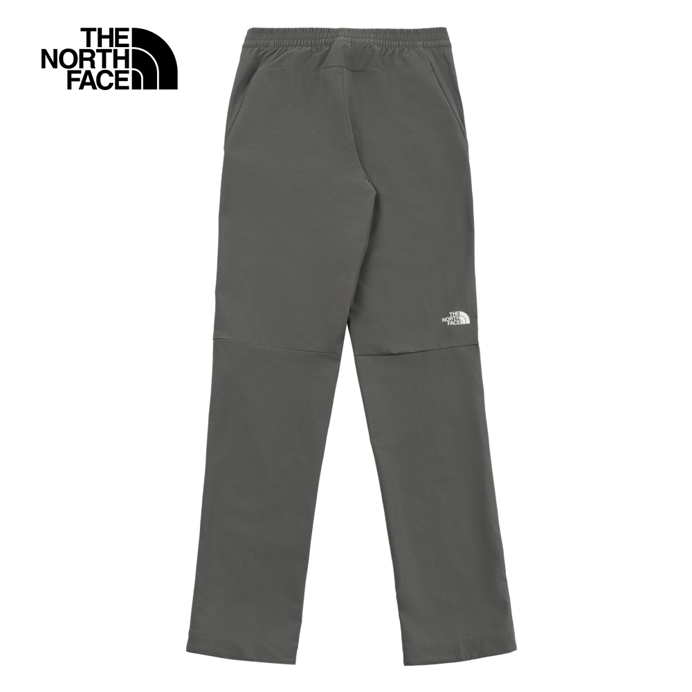 The North Face北面男款灰色DWR防潑水戶外徒步長褲｜7WCV0UZ