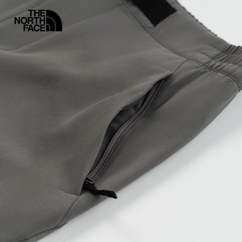 The North Face北面男款灰色DWR防潑水戶外徒步長褲｜7WCV0UZ