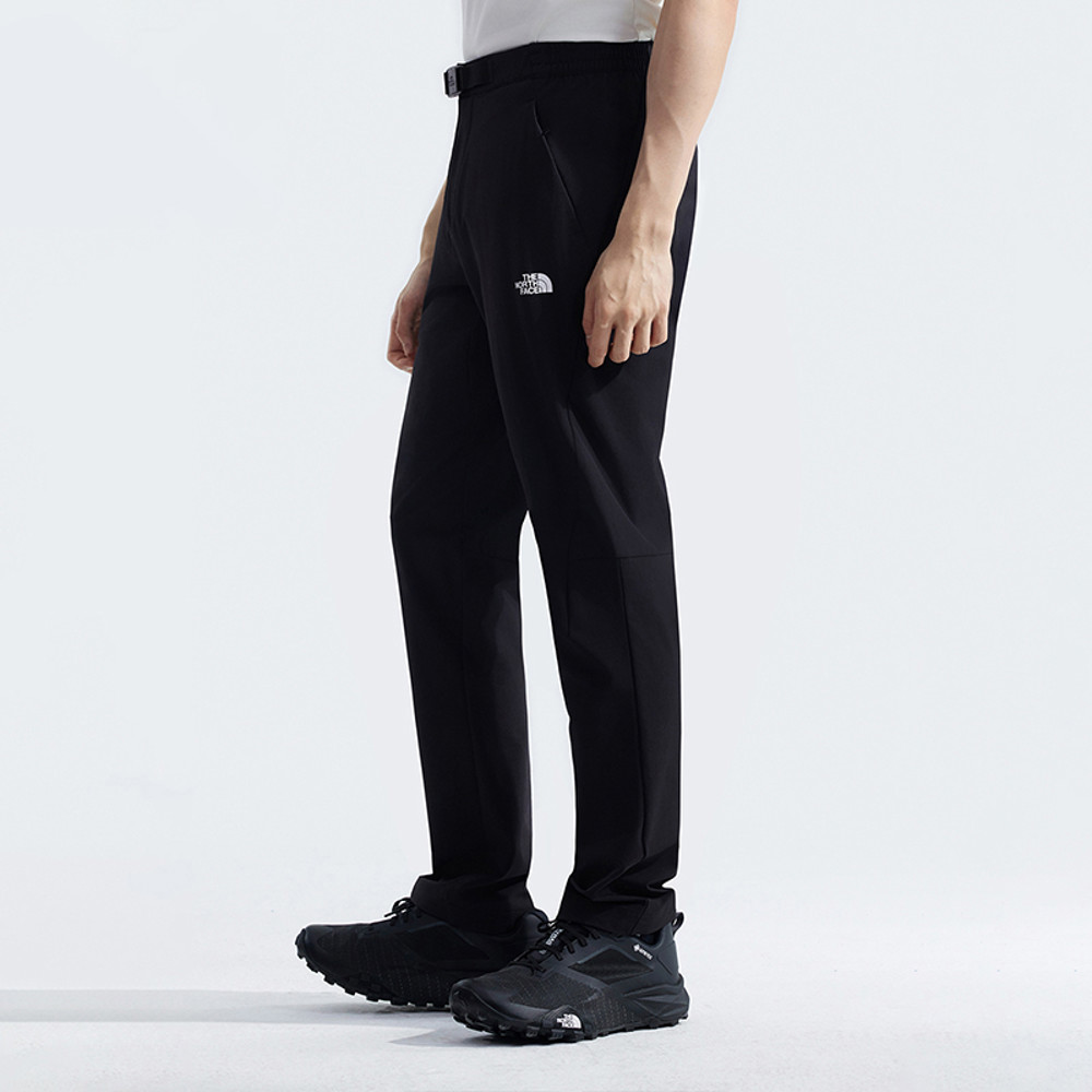 【10/26 00點限時搶購】The North Face北面男款黑色DWR防潑水戶外徒步長褲｜7WCV4H0