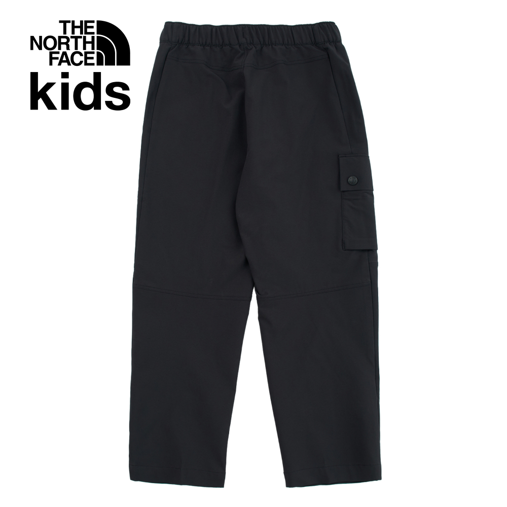 The North Face北面兒童黑色DWR防潑水戶外徒步長褲｜87Z14H0