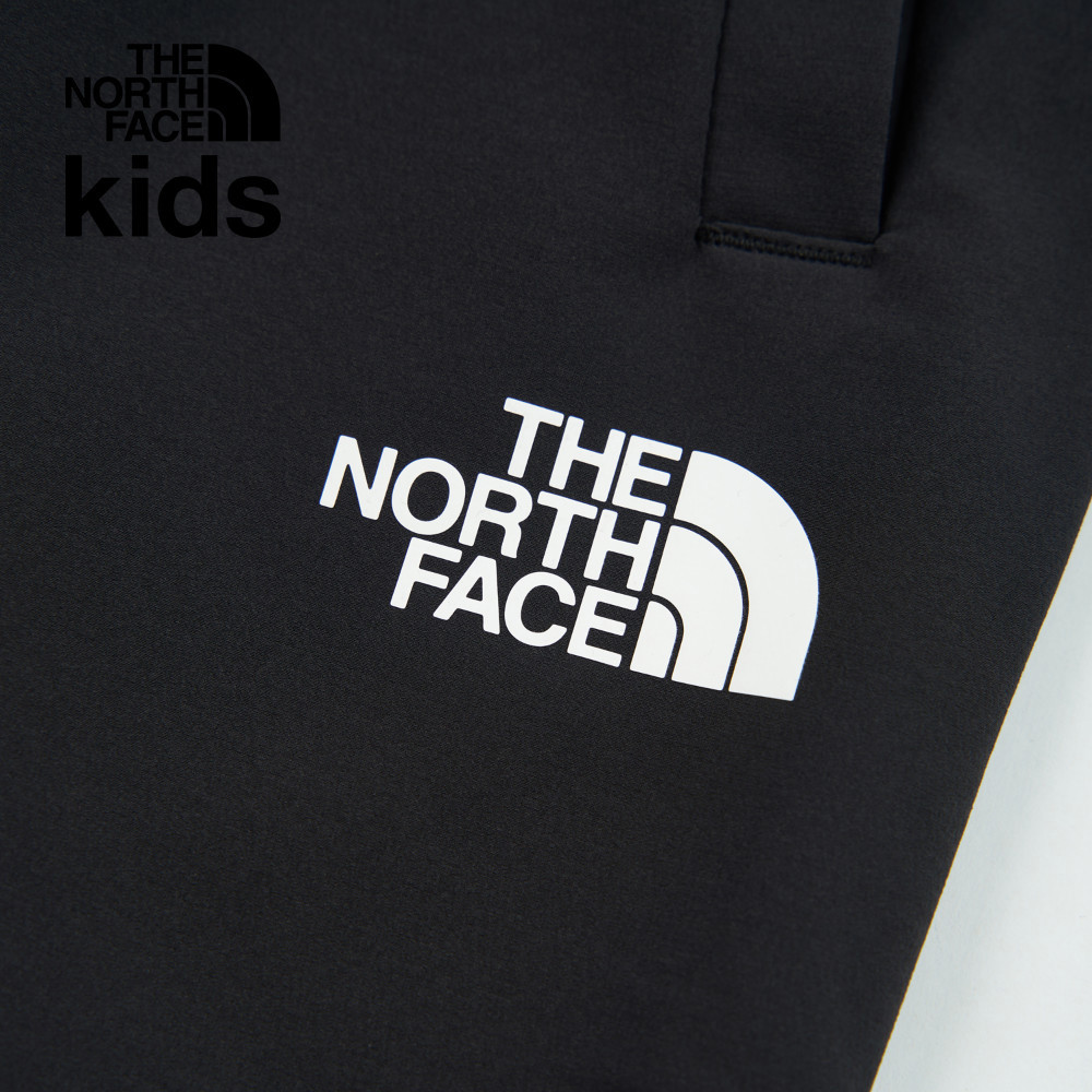 The North Face北面兒童黑色DWR防潑水戶外徒步長褲｜87Z14H0