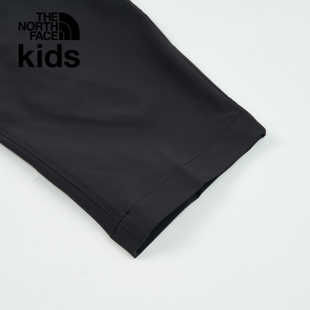 The North Face北面兒童黑色DWR防潑水戶外徒步長褲｜87Z14H0