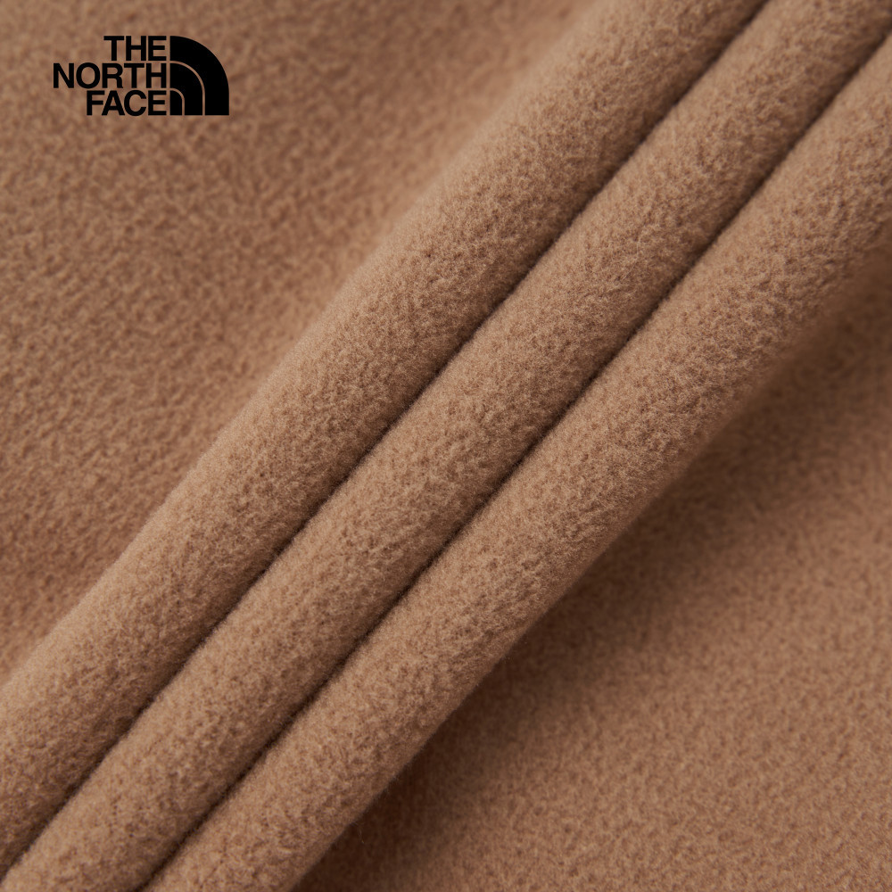 【10/24 00點週末限定】The North Face北面男款棕色立領抓絨外套｜8AYK6IH