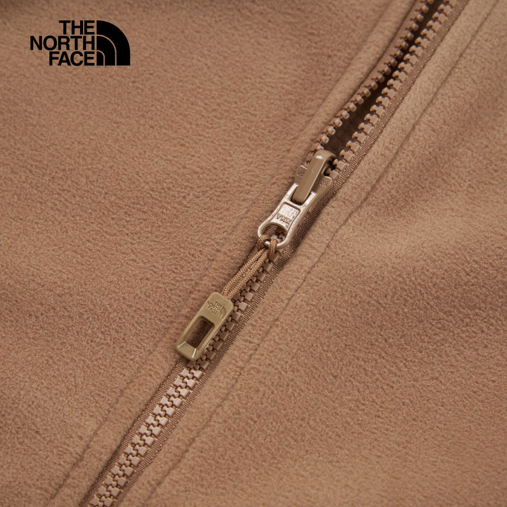 【10/24 00點週末限定】The North Face北面男款棕色立領抓絨外套｜8AYK6IH