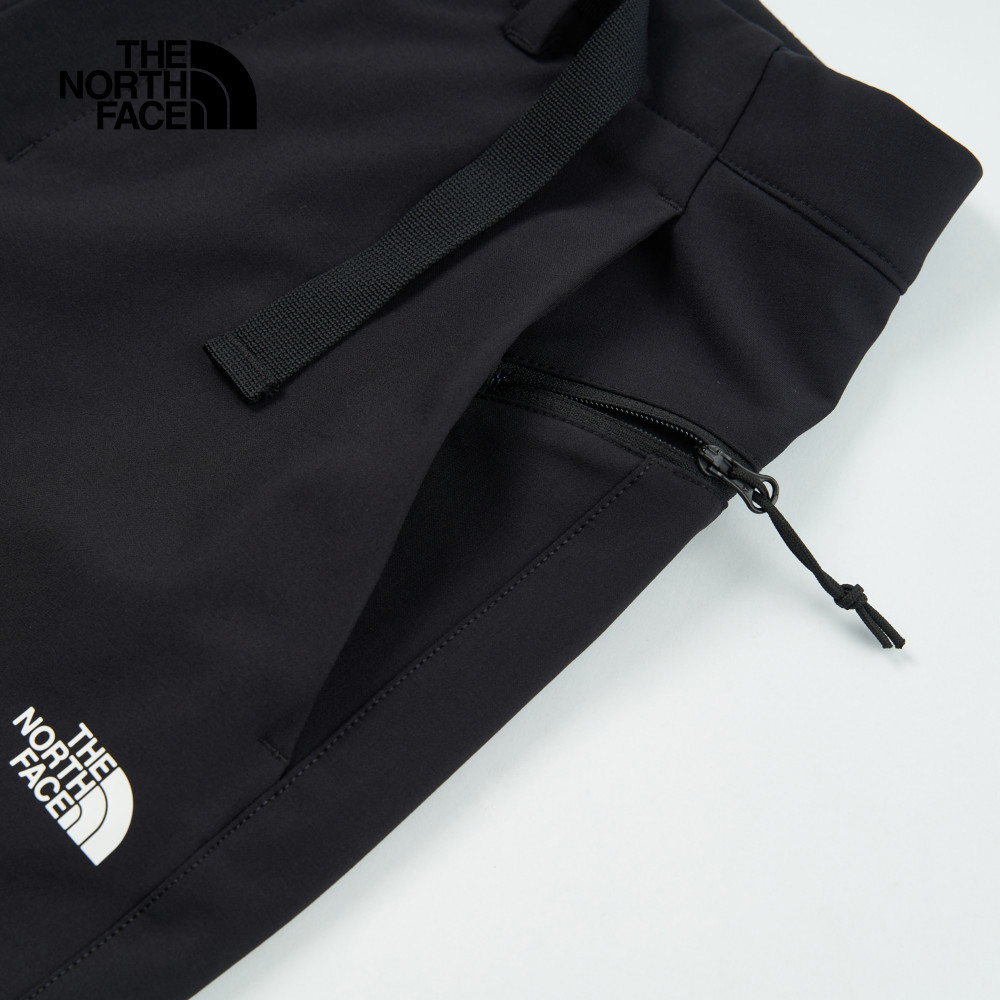 The North Face北面女款黑色DWR防潑水戶外徒步長褲｜8BWGJK3