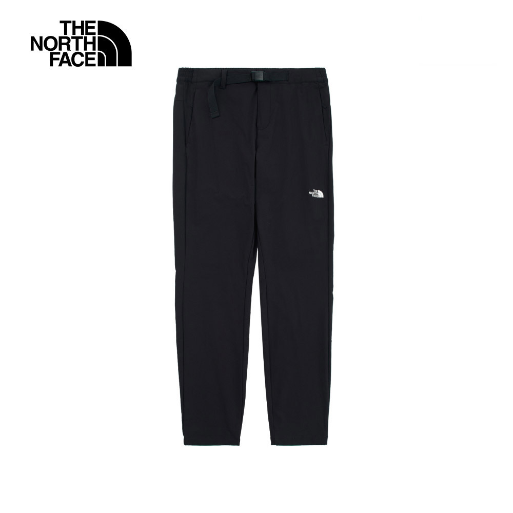 The North Face北面女款黑色DWR防潑水戶外徒步長褲｜8CJRJK3
