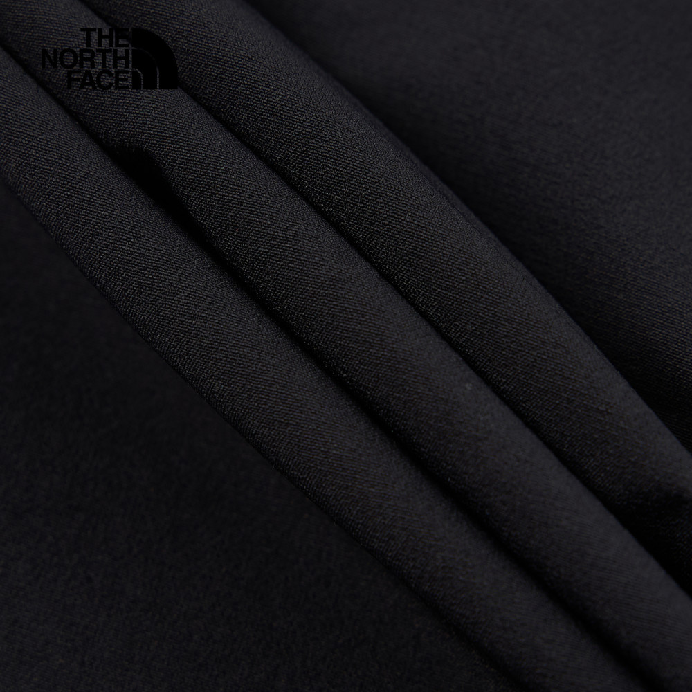 The North Face北面女款黑色DWR防潑水戶外徒步長褲｜8CJRJK3