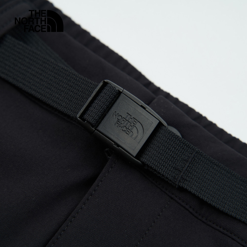 The North Face北面女款黑色DWR防潑水戶外徒步長褲｜8CJRJK3