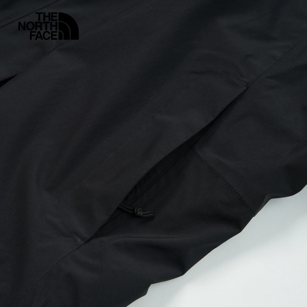 The North Face北面女款黑色DryVent防水透氣抓絨內裡三合一外套｜8CK3JK3