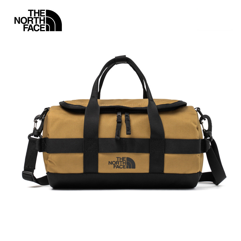 The North Face北面男女款棕色背提兩用休閒單肩包｜5JYT8W0