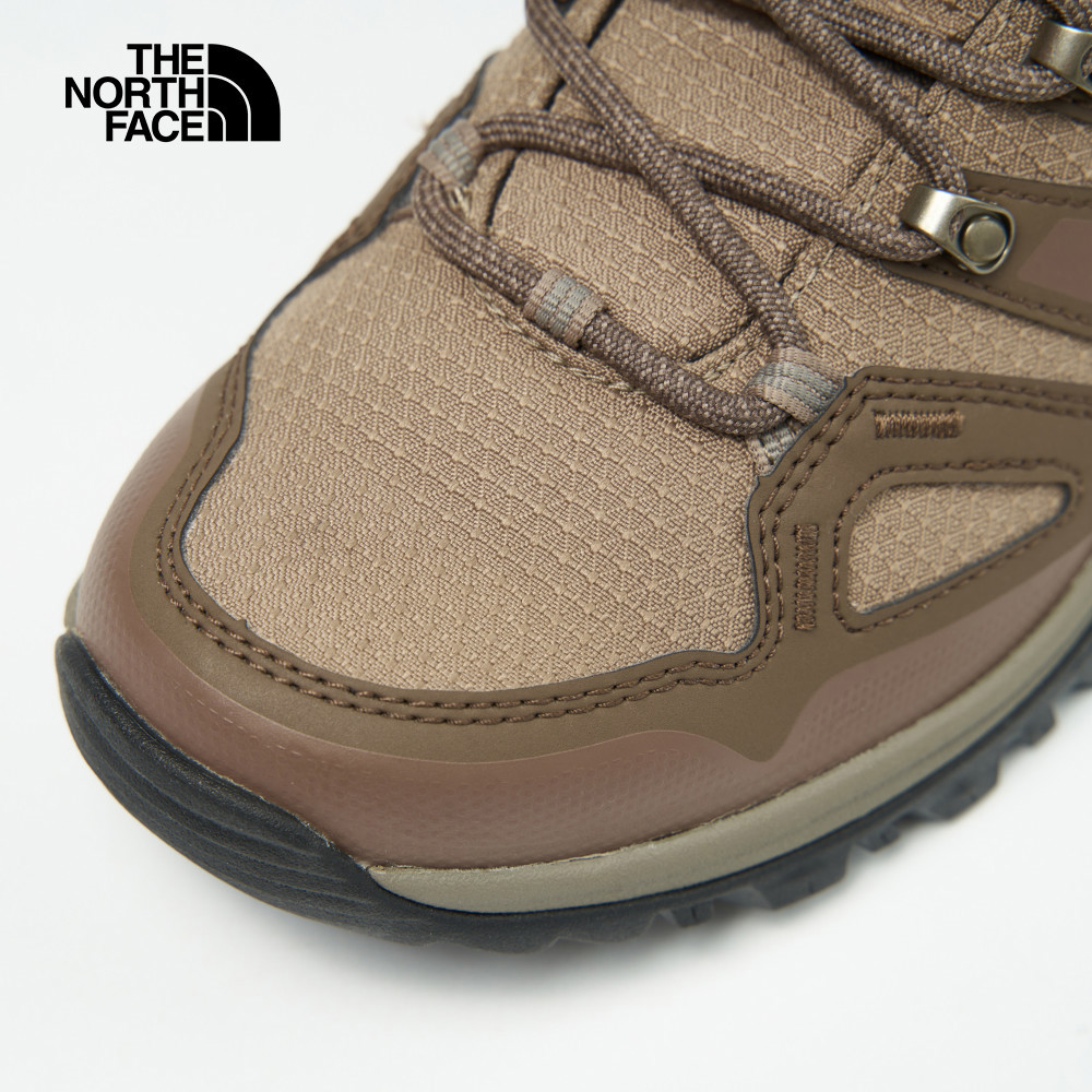 The North Face北面男款棕色Gore-Tex防水抓地耐磨徒步鞋｜8AA973E