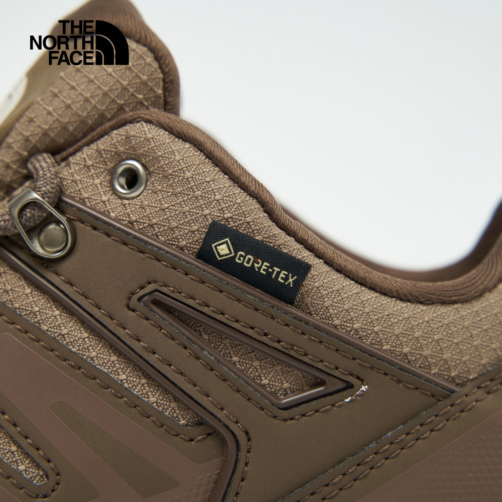 The North Face北面男款棕色Gore-Tex防水抓地耐磨徒步鞋｜8AA973E