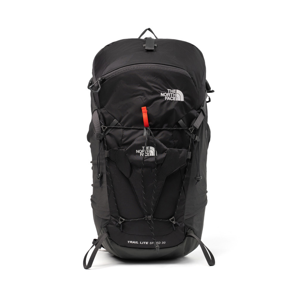 The North Face北面男女款黑色DWR防潑水後背包｜8BKHKT0