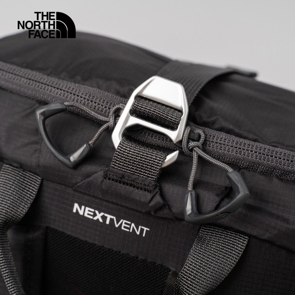 The North Face北面男女款黑色DWR防潑水後背包｜8BKHKT0