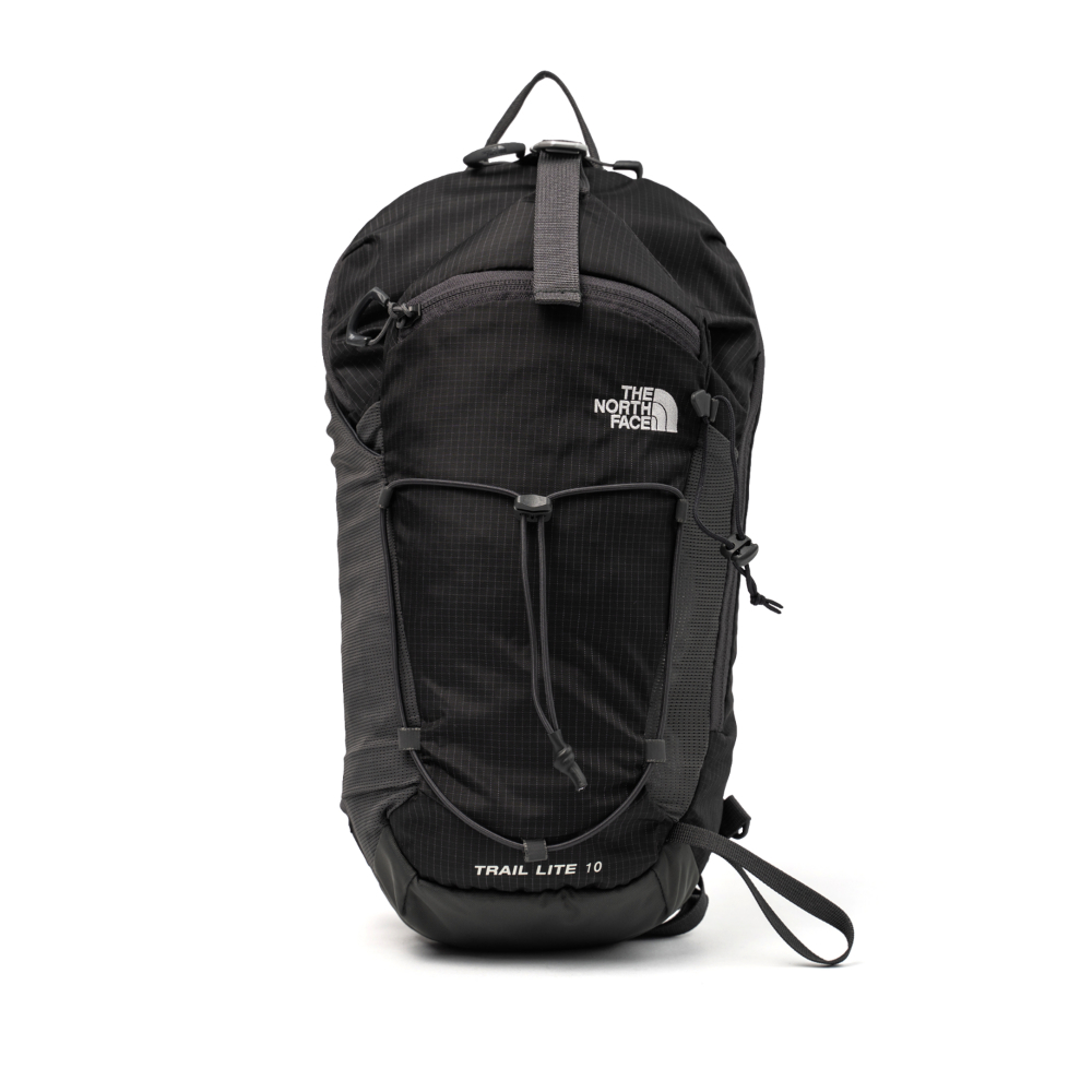 The North Face北面男女款黑色DWR防潑水舒適背負斜背包｜8C2MKT0