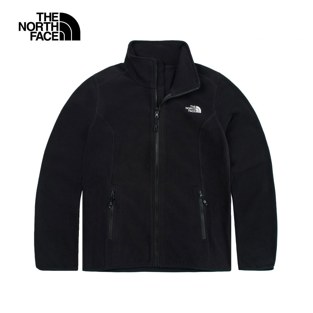 【限時搶購】女款黑色舒適保暖抓絨外套｜8DFE4H0