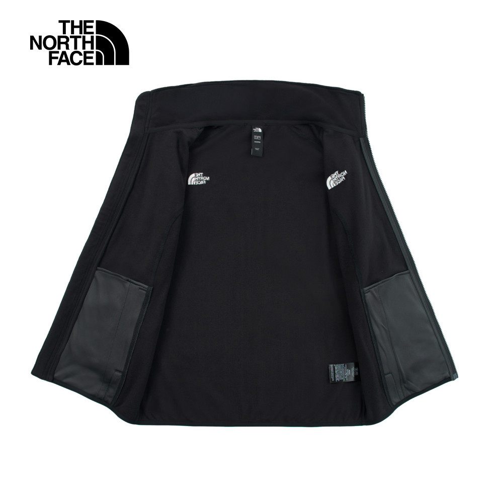 【限時搶購】女款黑色舒適保暖抓絨外套｜8DFE4H0