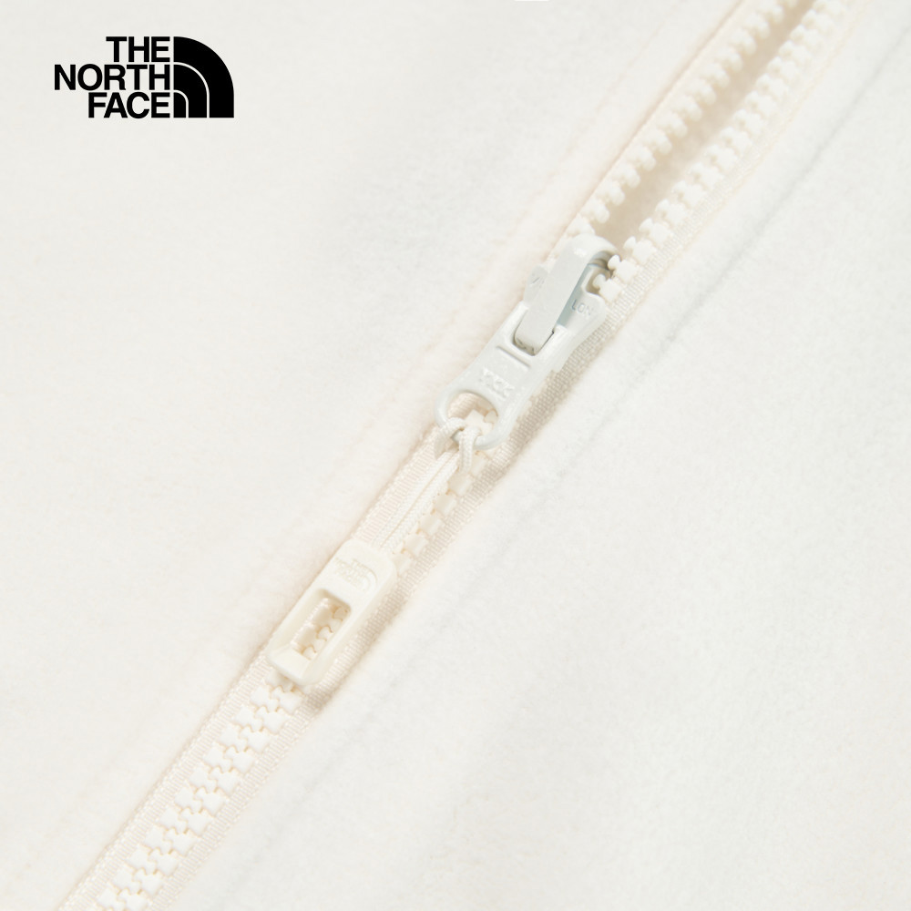 【10/24 00點週末限定】The North Face北面女款白色舒適保暖抓絨外套｜8DFE4HP
