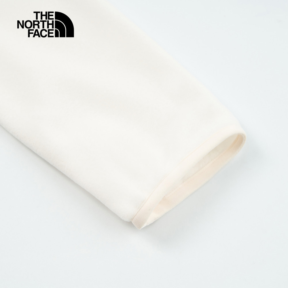 【10/24 00點週末限定】The North Face北面女款白色舒適保暖抓絨外套｜8DFE4HP