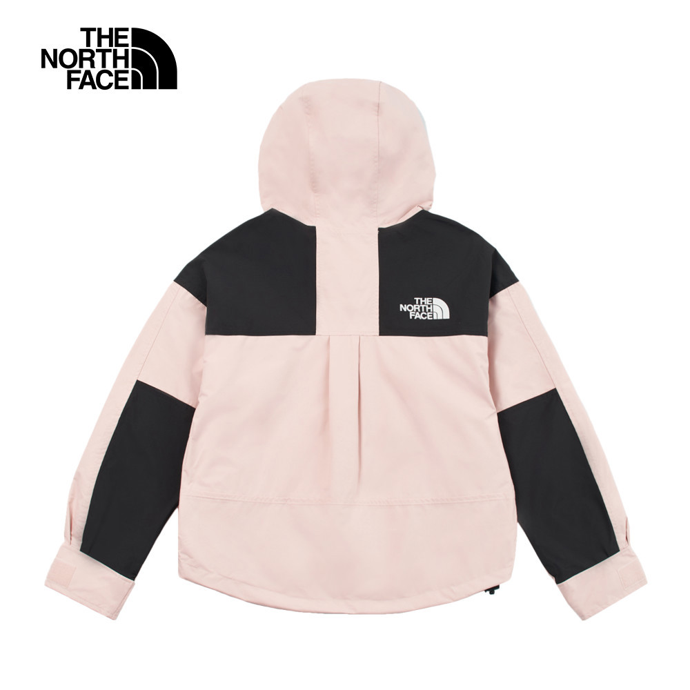 The North Face北面女款粉色DryVent防水透氣衝鋒衣｜8DGKHZI