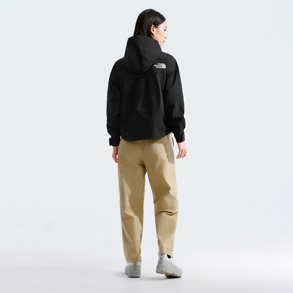 【限時搶購】女款黑色DryVent防水透氣衝鋒衣｜8DGKJK3