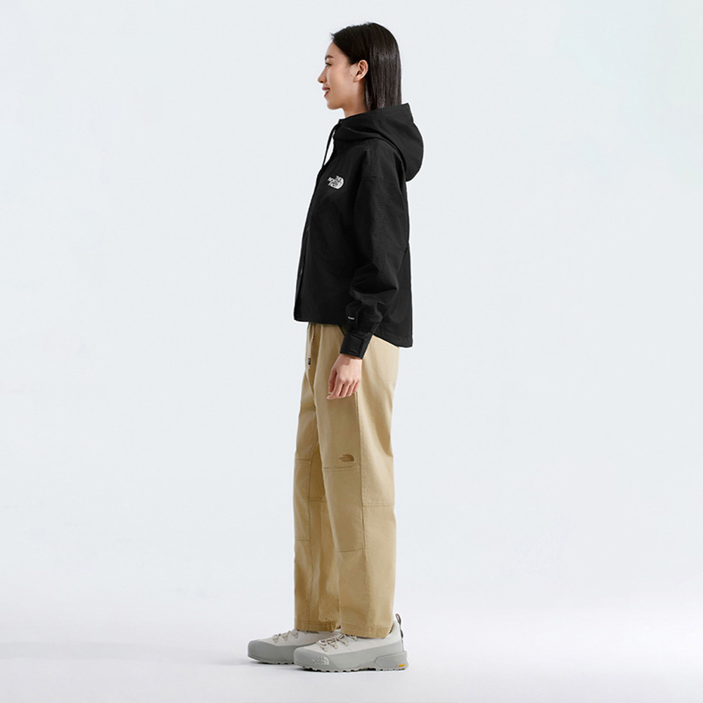 【限時搶購】女款黑色DryVent防水透氣衝鋒衣｜8DGKJK3