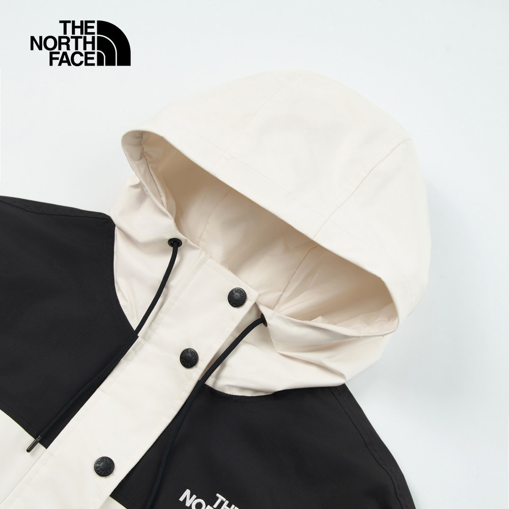 The North Face北面女款米白色DryVent防水透氣衝鋒衣｜8DGKROU