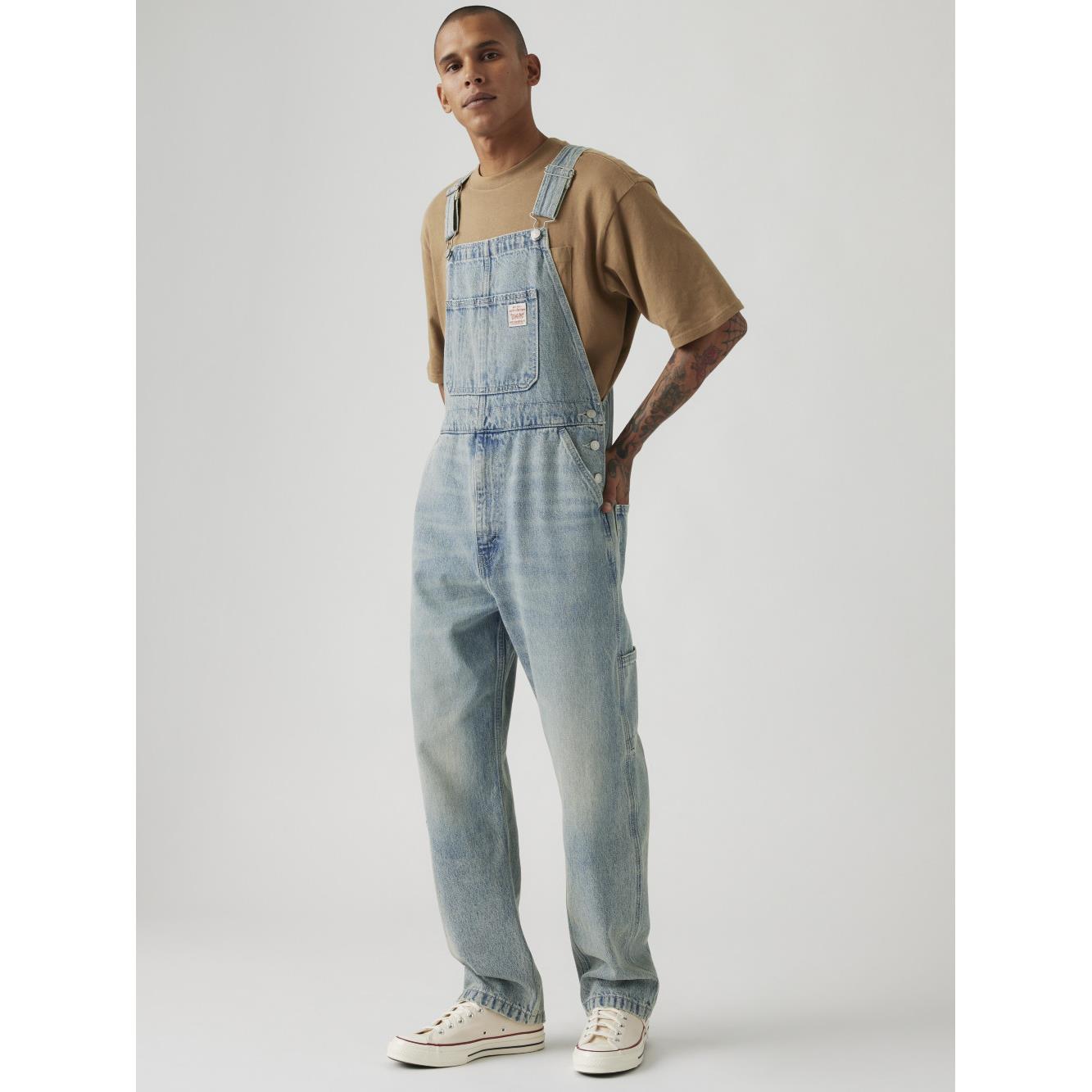 Workwear工裝系列 男款 OVERALL工裝吊帶牛仔褲 熱賣單品